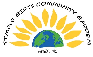 Simple gifts community garden logo